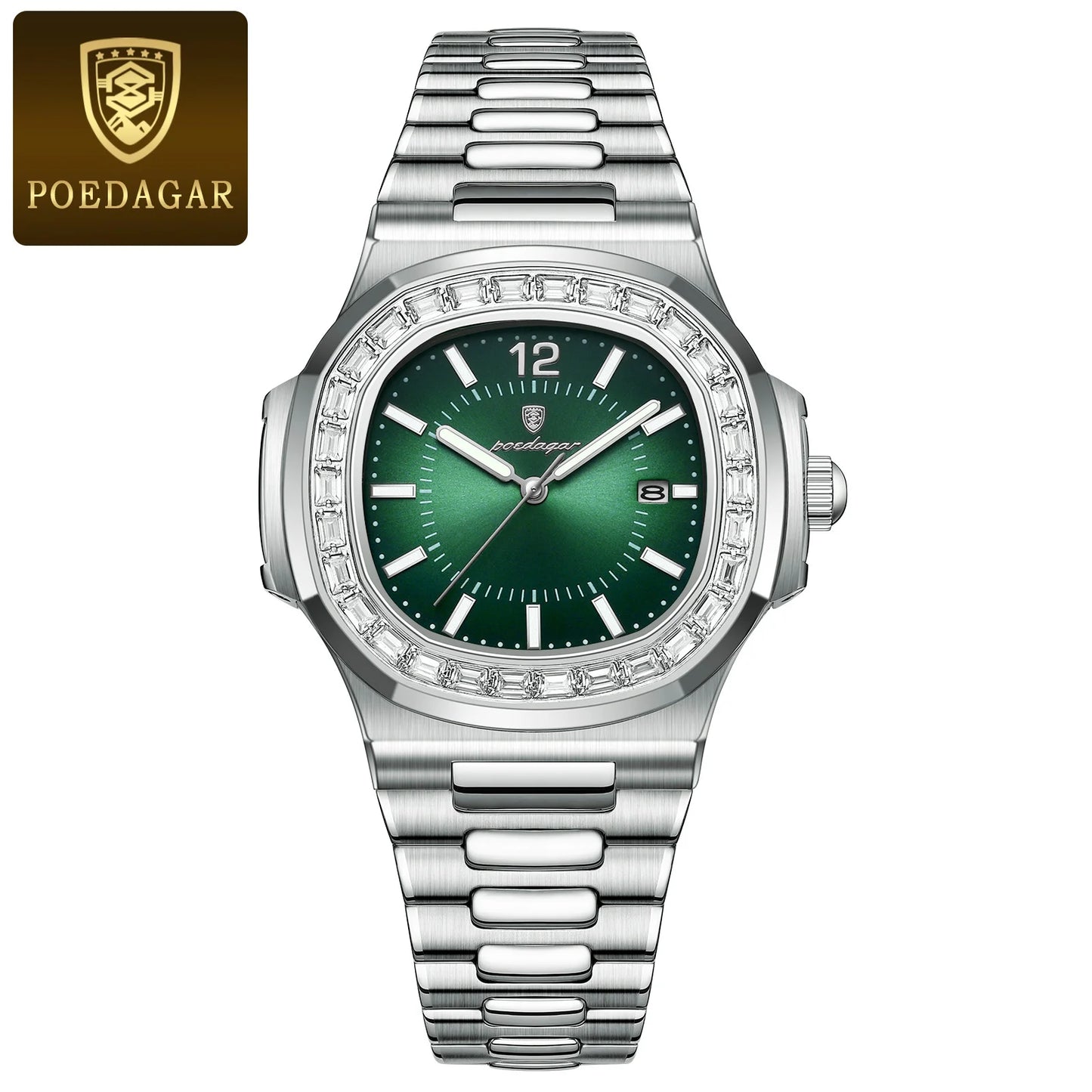 POEDAGAR Luxury Man Quartz Watch Waterproof