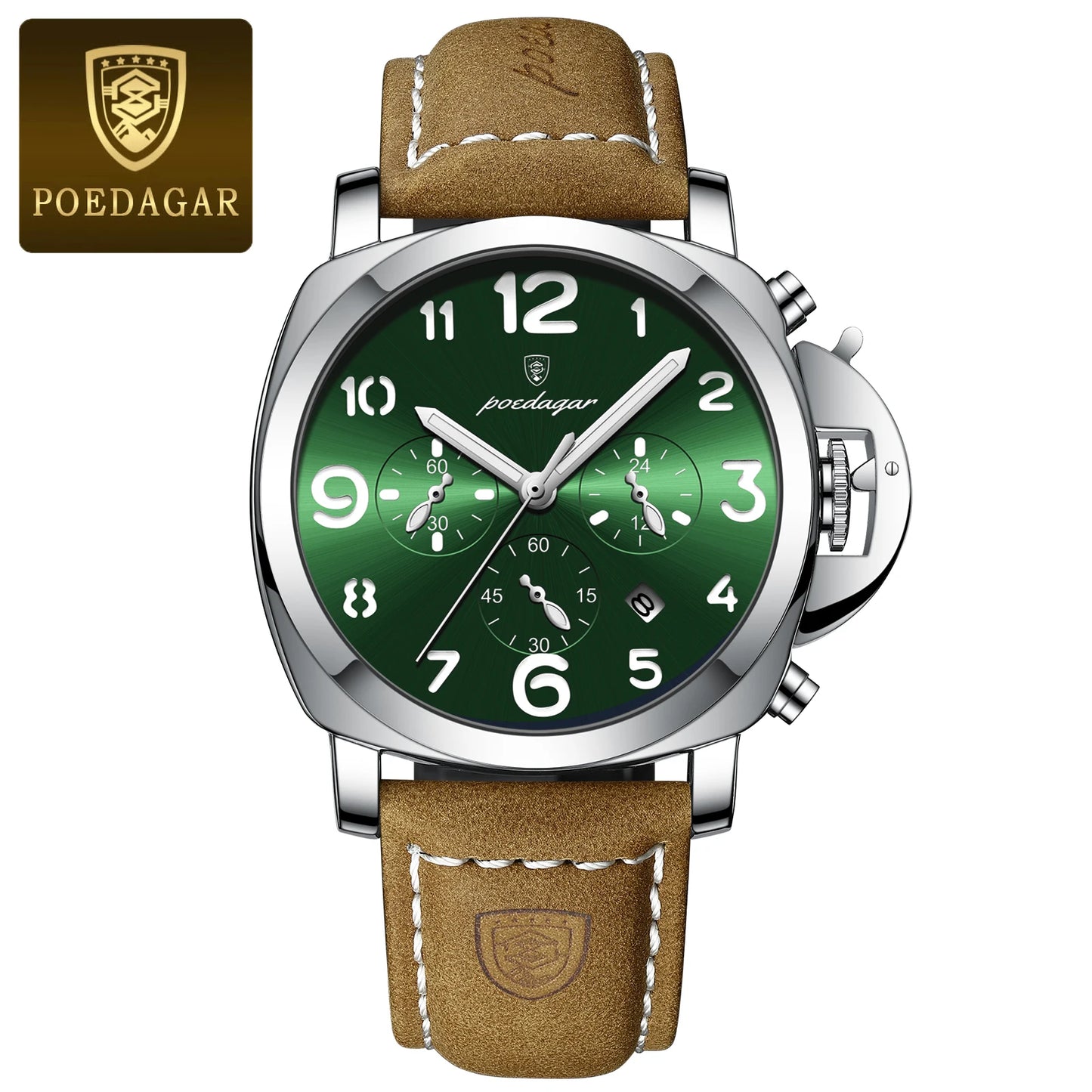 (POEDAGAR)  Luxury Watch For Man Waterproof