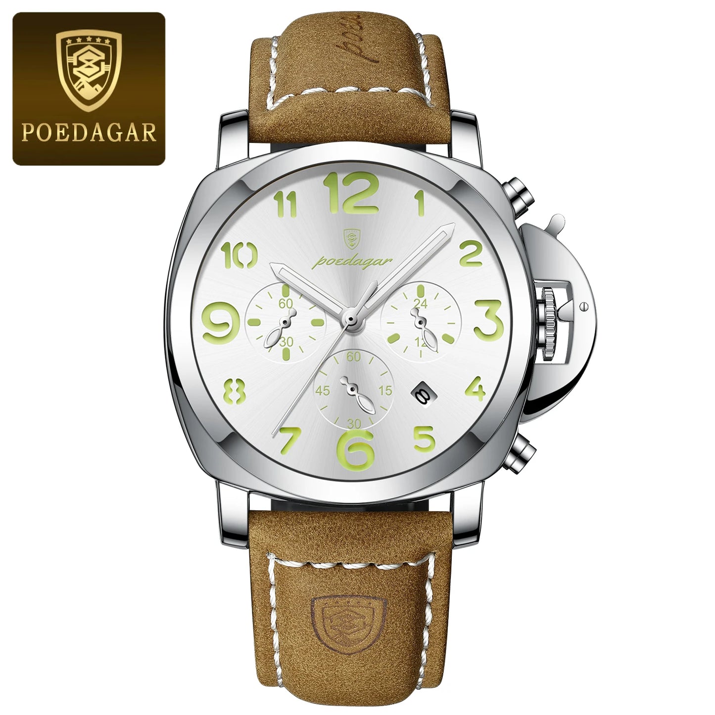 (POEDAGAR)  Luxury Watch For Man Waterproof