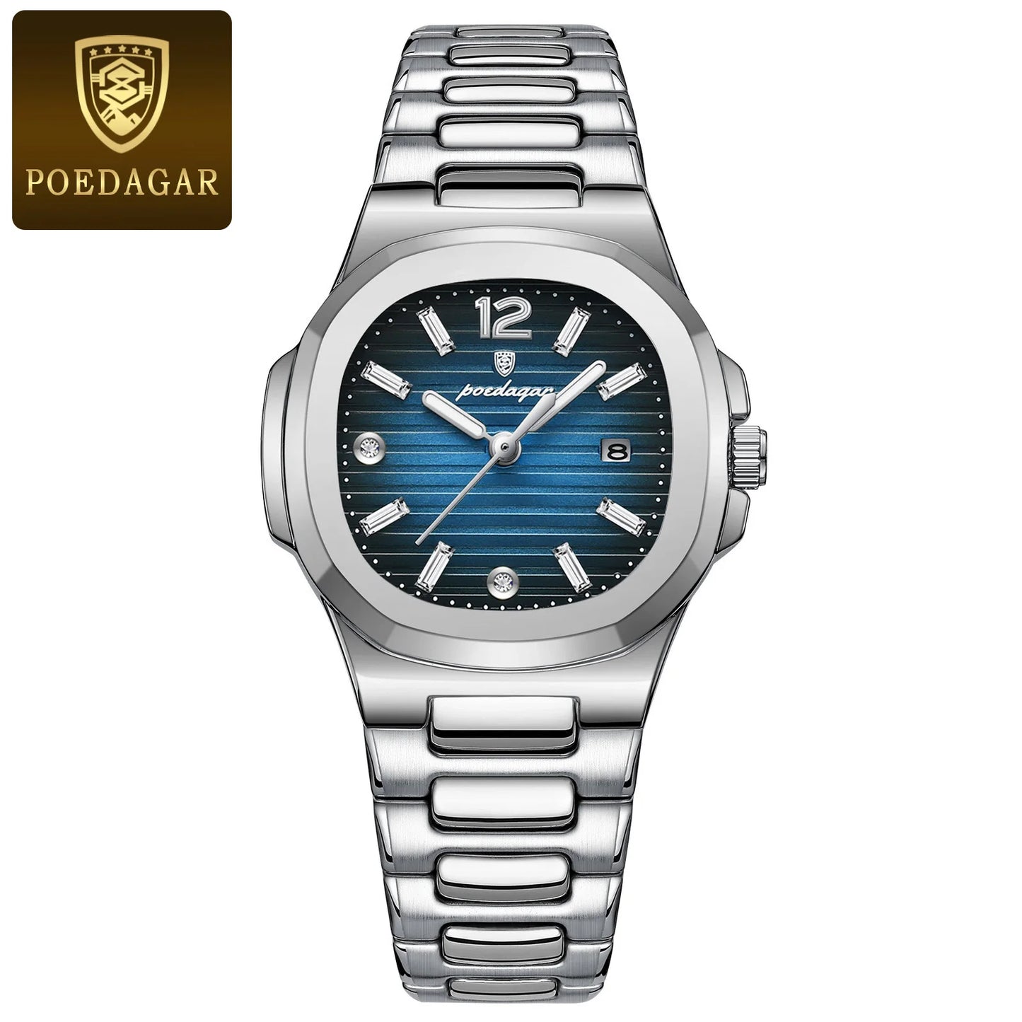 POEDAGAR Luxury Woman Watch Sports Quartz Ladies Watch for Women Waterproof