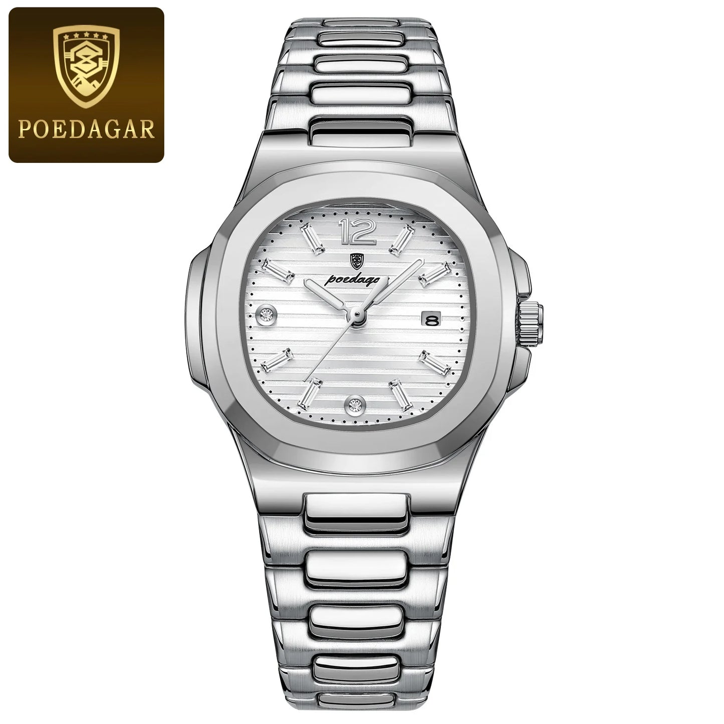 POEDAGAR Luxury Woman Watch Sports Quartz Ladies Watch for Women Waterproof