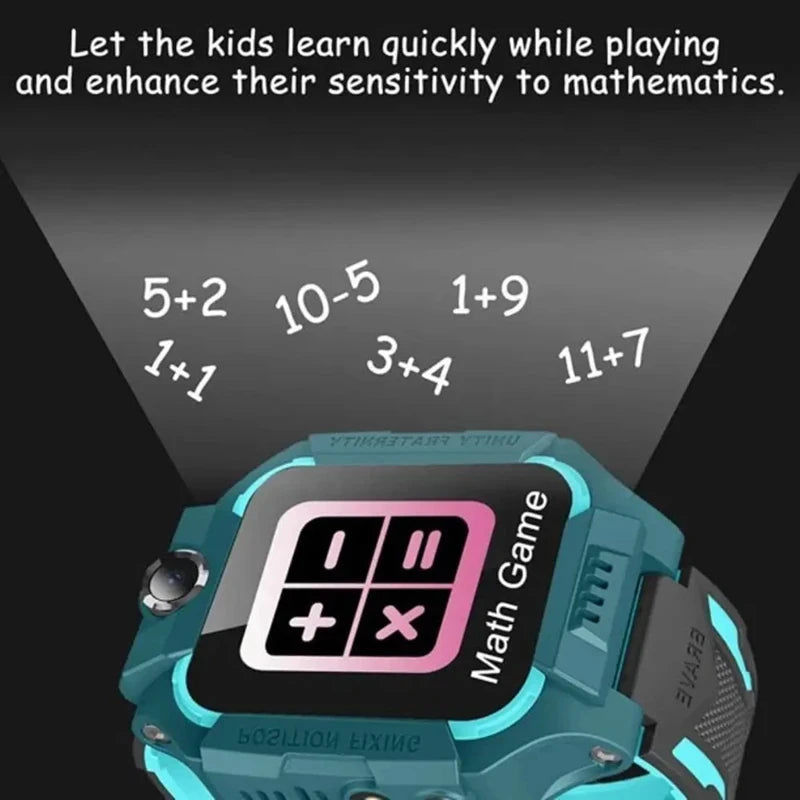 Xiaomi Kids Smart Watch SOS Antil-lost GPS Location Camera Sim Card Call IP67 Waterproof Smart Watch For Ios Android Kids Gift