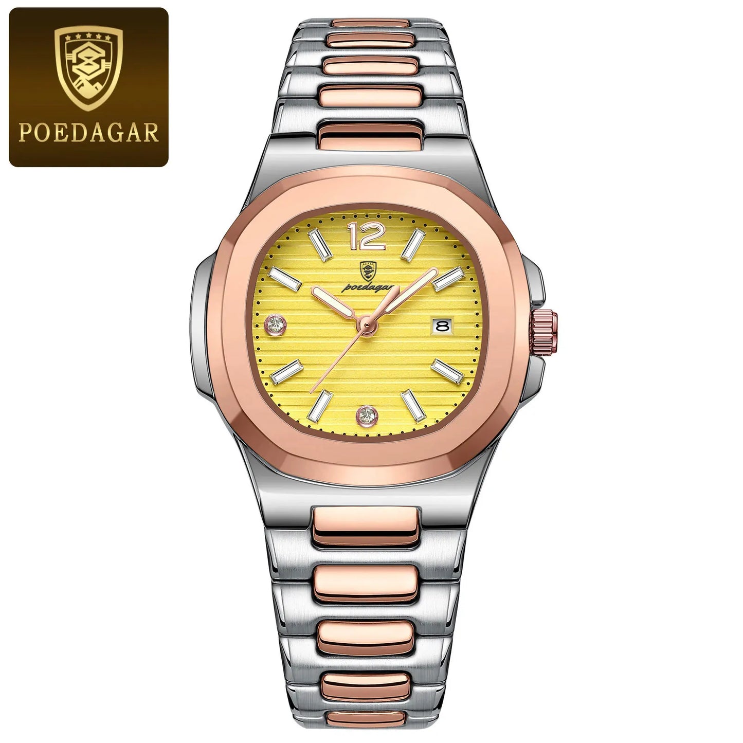 POEDAGAR Luxury Woman Watch Sports Quartz Ladies Watch for Women Waterproof