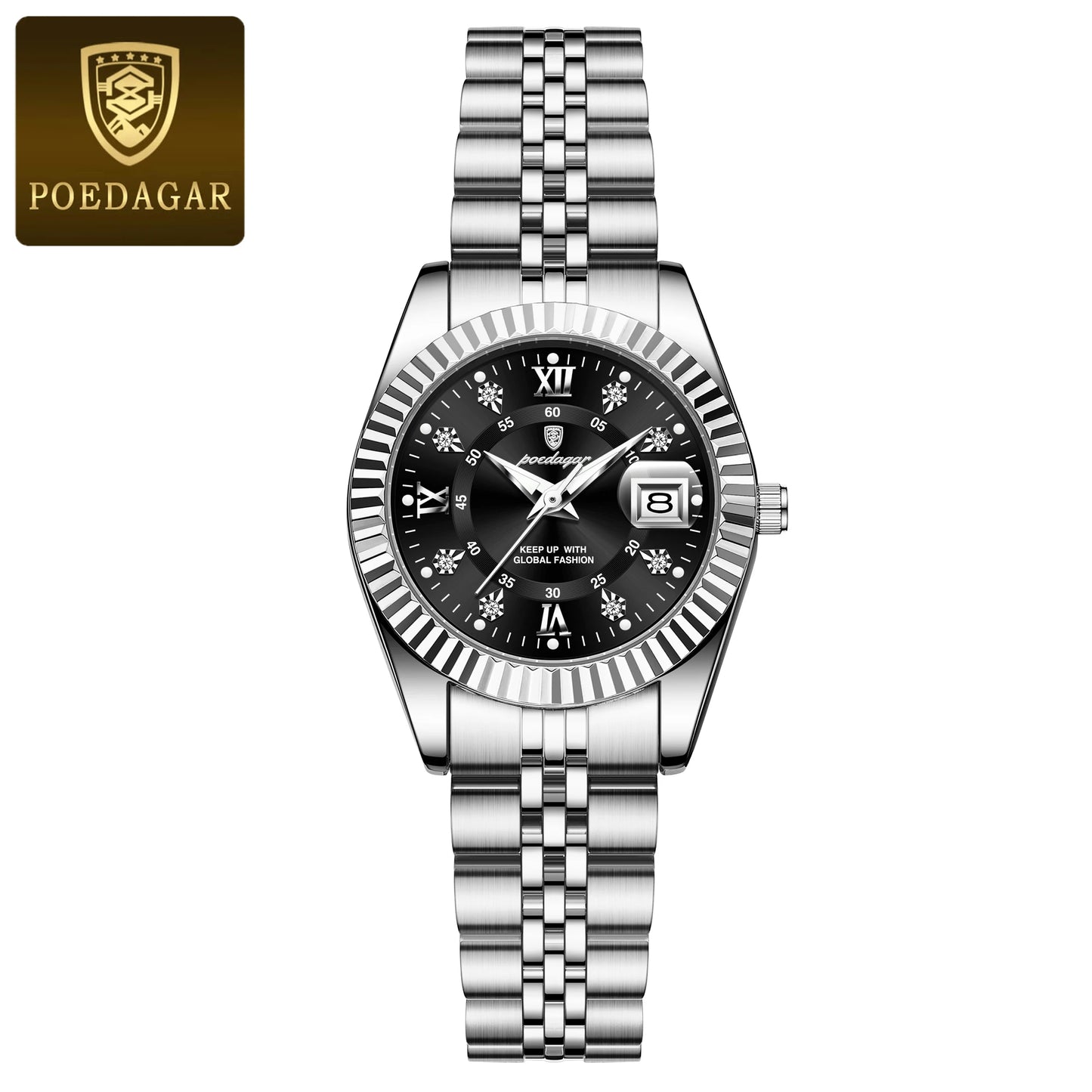 POEDAGAR Luxury Elegant Watch for Women Waterproof