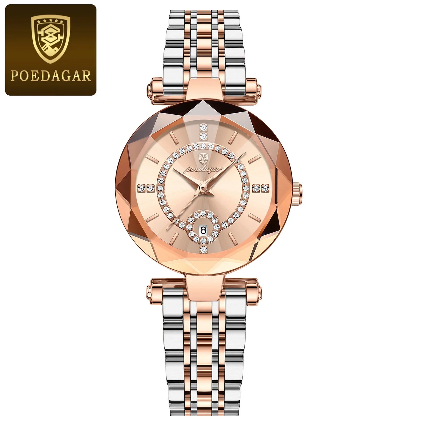 POEDAGAR Luxury Watch For Woman  Waterproof